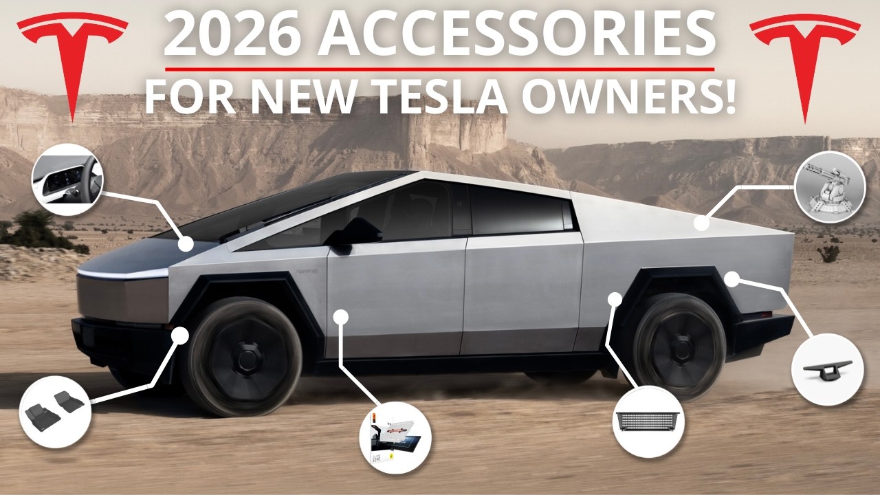 2026 Tesla Cybertruck  Must Have Accessories | Watch *Before* You Buy! #tesla