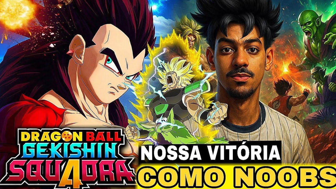 DRAGON BALL GEKISHIN SQUADRA 4 online: foi tipo final de copa do mundo kkkk