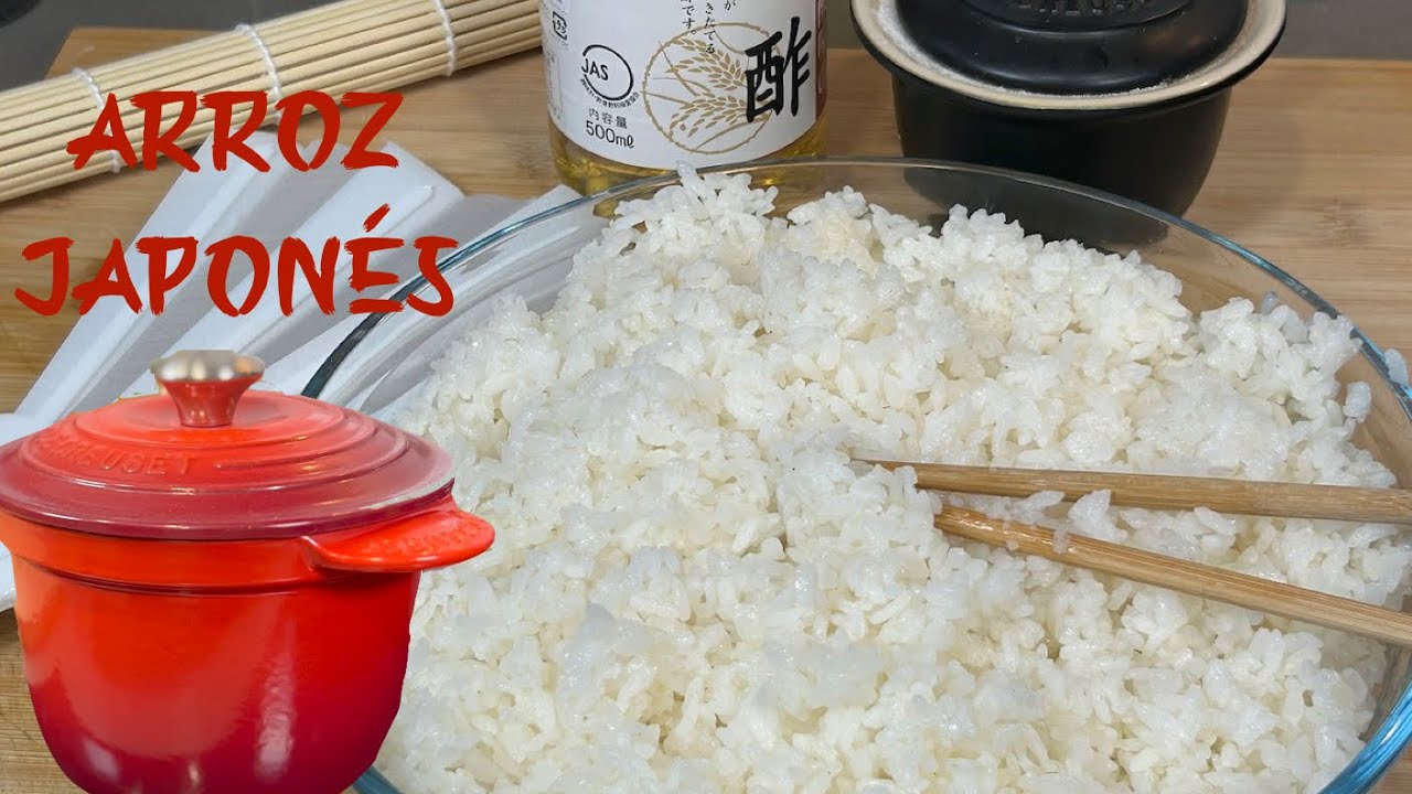 Arroz japonés para sushi y más, sin arrocera 🍚🎌 (en olla)