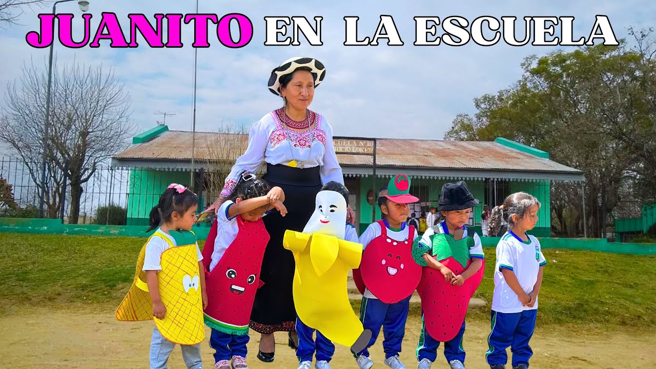 Hoy juanito tuvo un evento en su escuelita por primera vez - NATHALIA