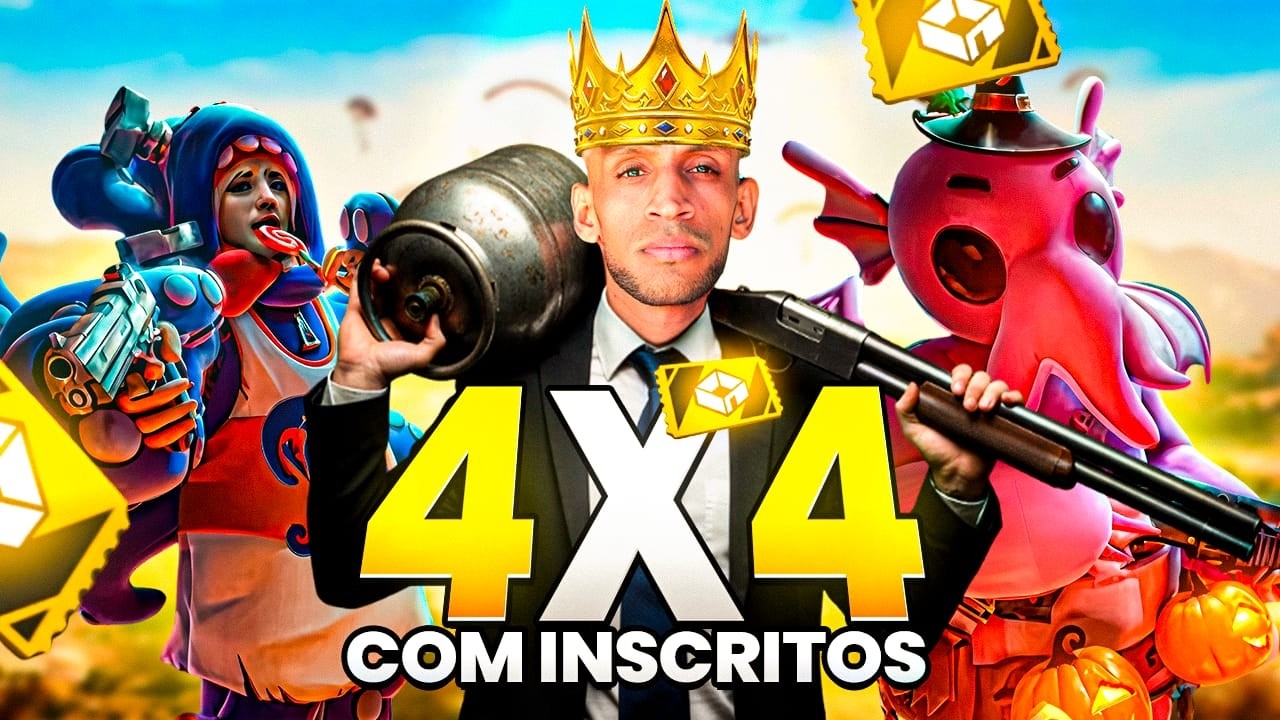 X1 DOS CRIA FREE FIRE AO VIVO