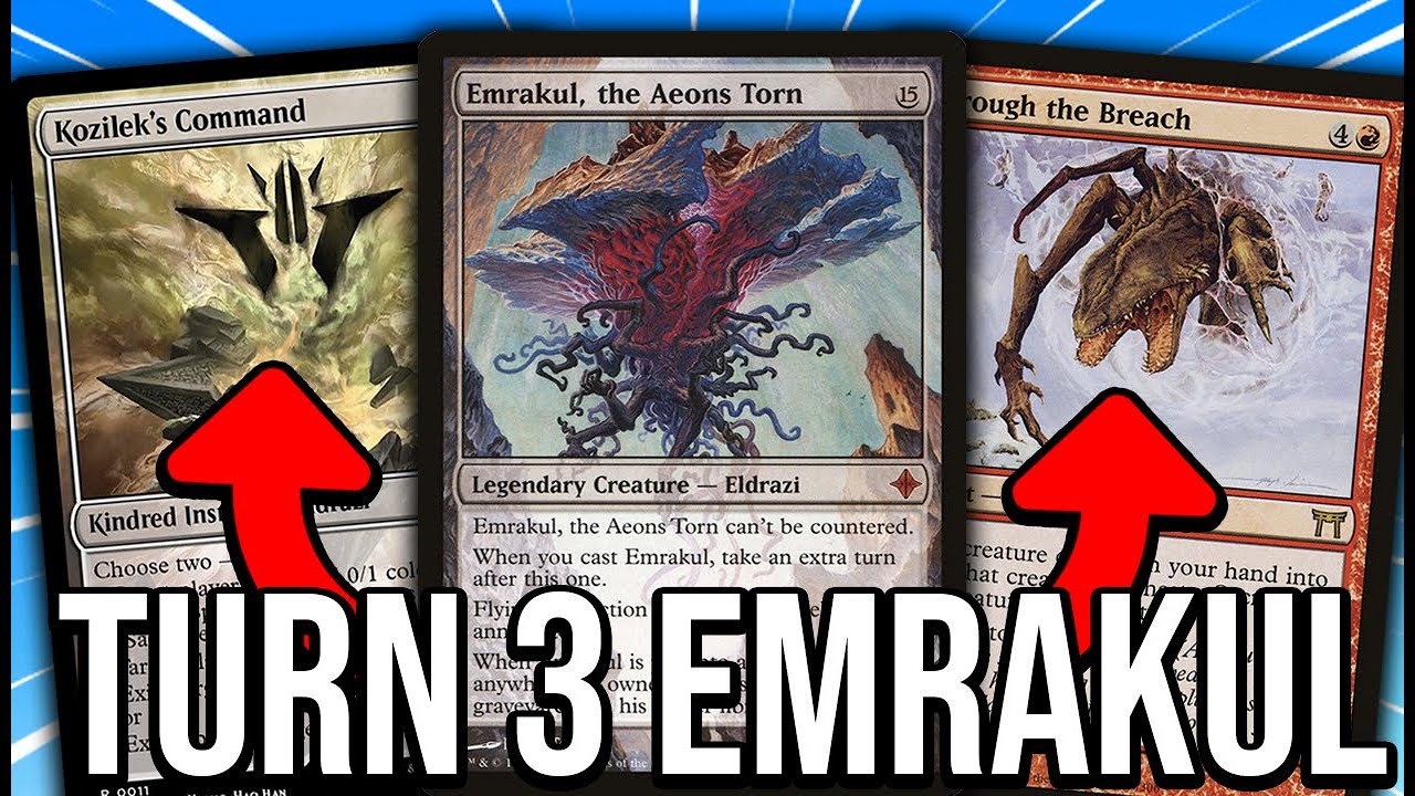 NEW Modern Eldrazi Breach is INSANE! (Hardcast Emrakul Gameplay)