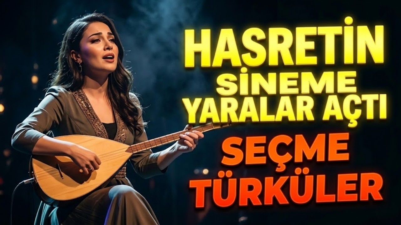 Yüreği Yananlara... Hasretin Sineme Yaralar Açtı | Ağlatan Seçme ve Efkarlı Türküler (Damar)