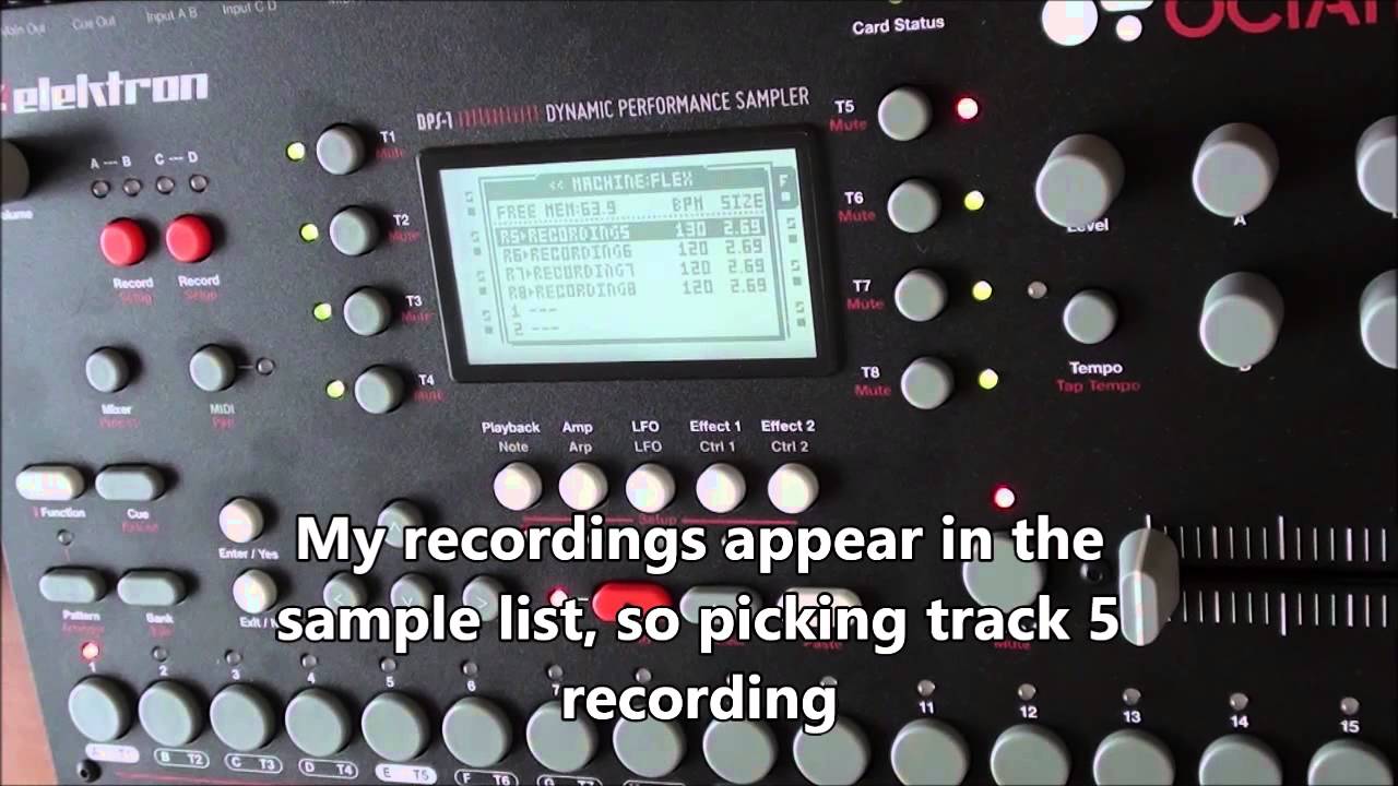 Octatrack tutorial: Using it as a machinedrum++