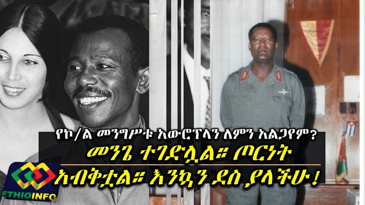 የዛሬ 30 ዓመት የኮ/ል መንግሥቱ አውሮፕላን ለምን አልጋየም? Mengistu Hailemariam.