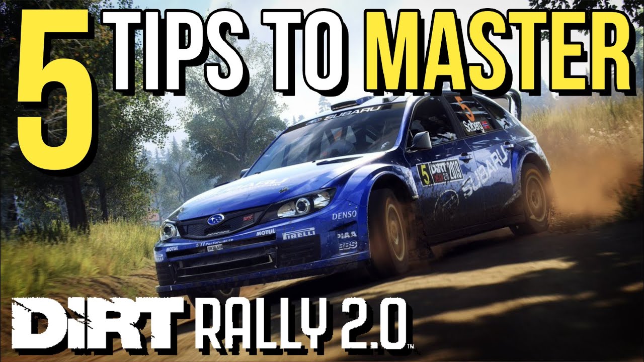5 СОВЕТОВ по игре DiRT Rally 2.0 | Ночное вождение | Улучшения команды | Тактика вождения | Joker...