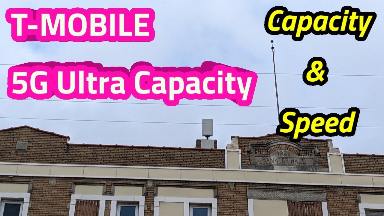 T-Mobile 5G UC Low Rooftop Tower, REALLY FAST!