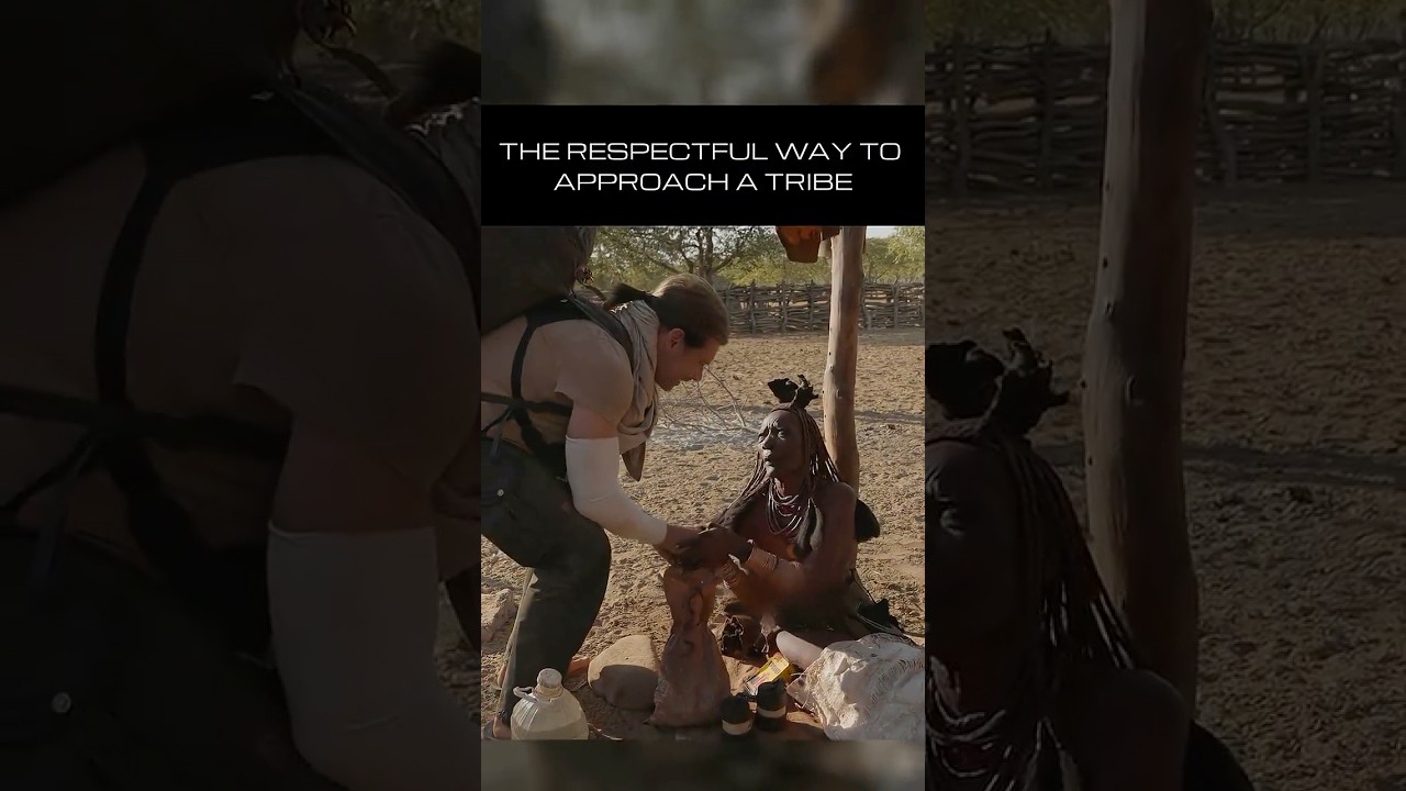 The respectful way to approach a tribe.