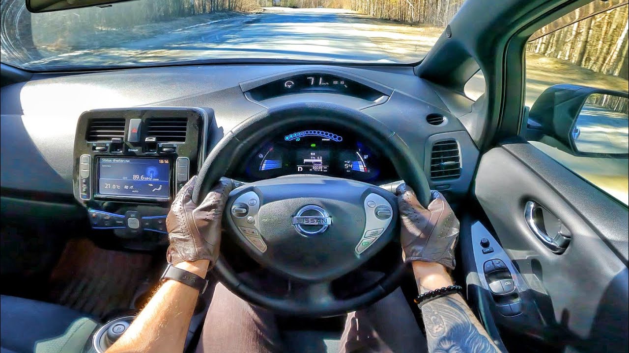2013 Nissan Leaf 24 кВт*ч - ТЕСТ-ДРАЙВ ОТ ПЕРВОГО ЛИЦА