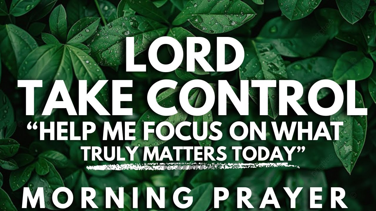 Ask God to Order Your Priorities Before the Day Begins | Morning Prayer