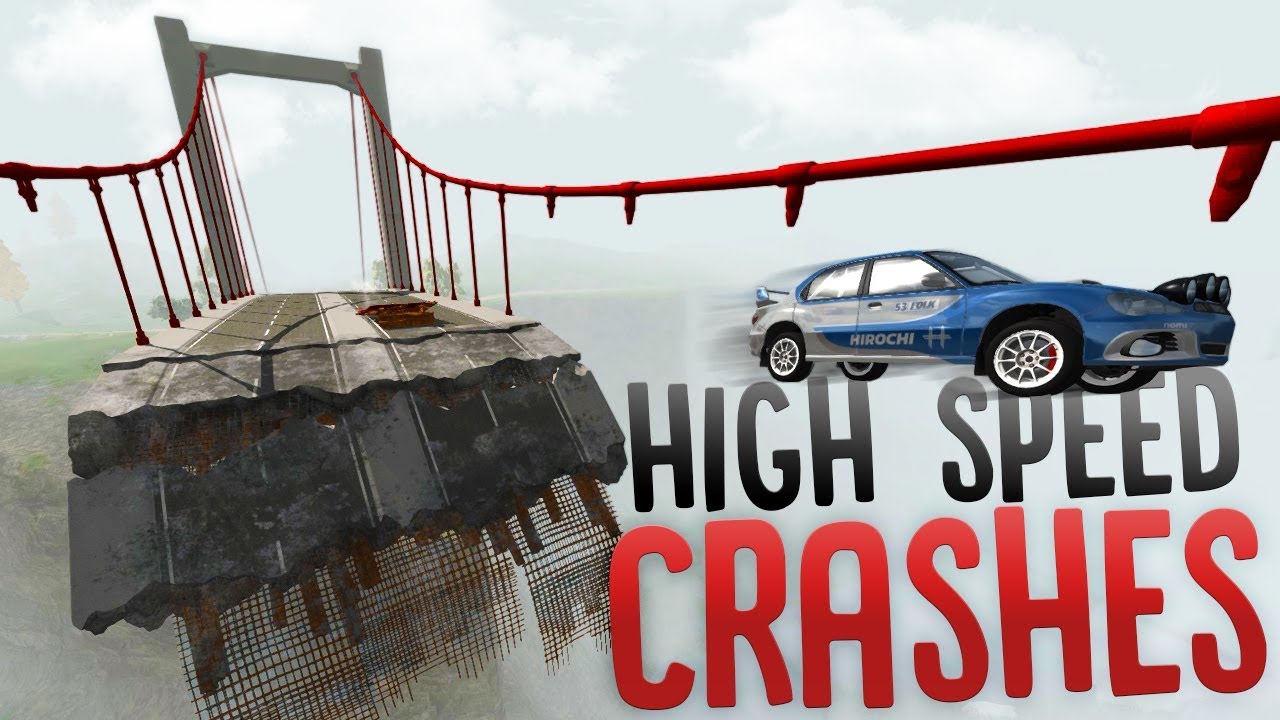 High Speed Vehicle Crashes - Wheel Grabber Police Equipment! - BeamNG Drive Mods Showcase