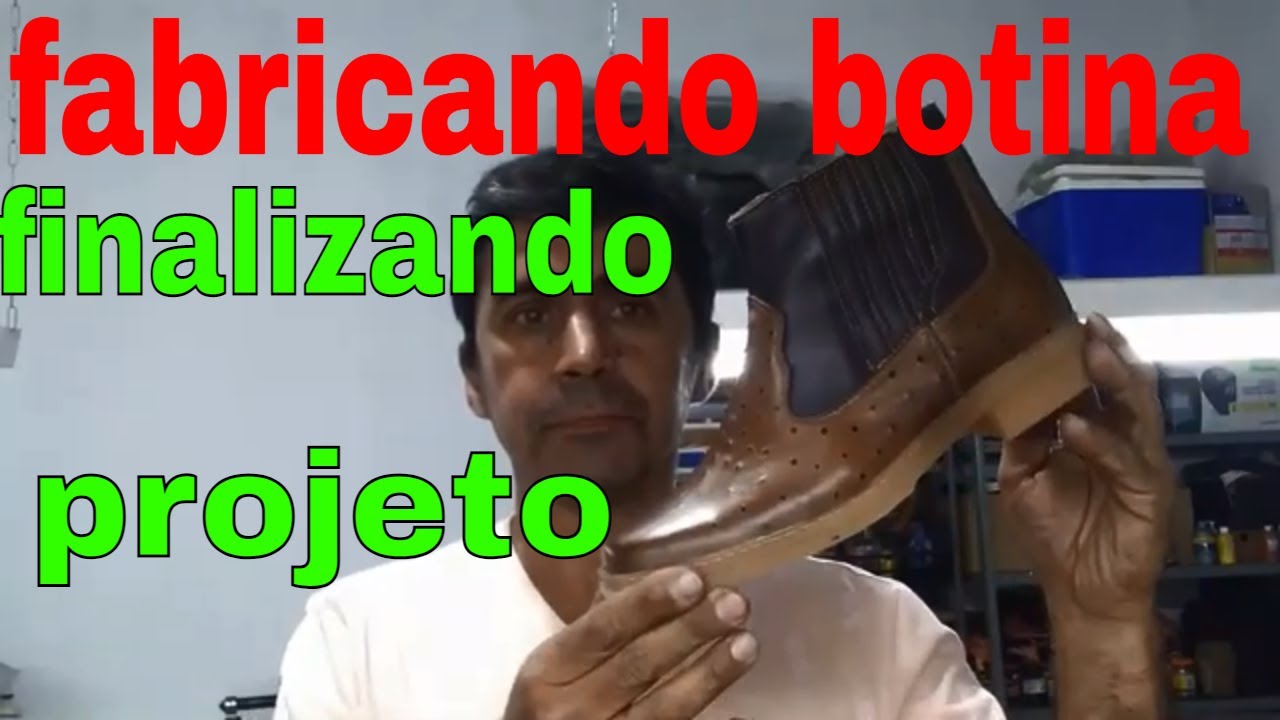 [projeto final da botina]modelagem de calçados