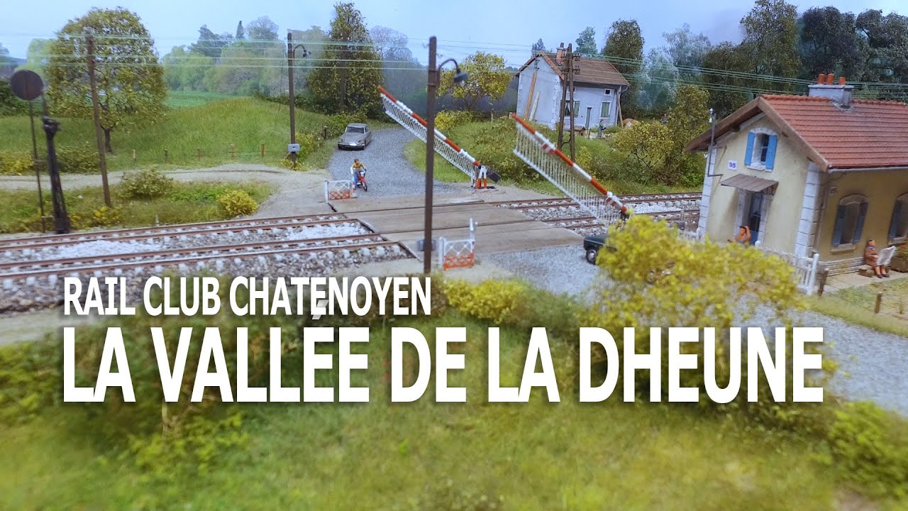 La vallée de la Dheune, un réseau HO du RMC71