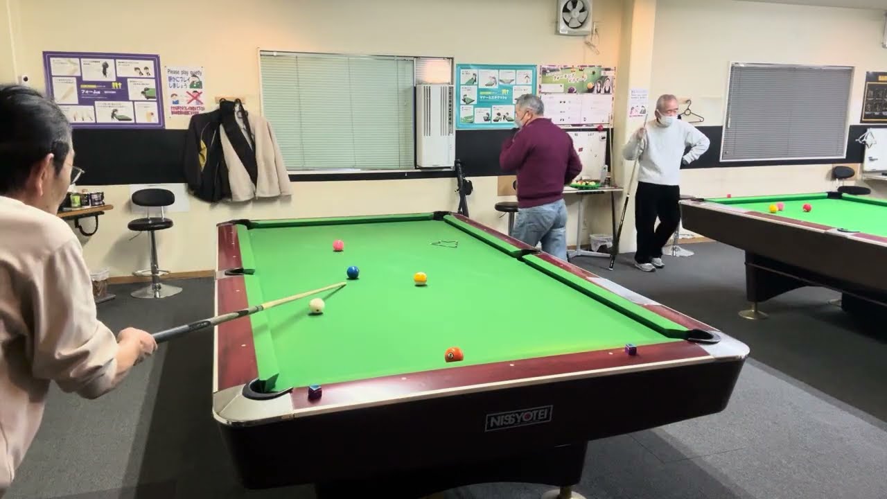 2️⃣3️⃣🎱倉敷北OLD MEN CENTER 1月　月例会🎱 1月19日