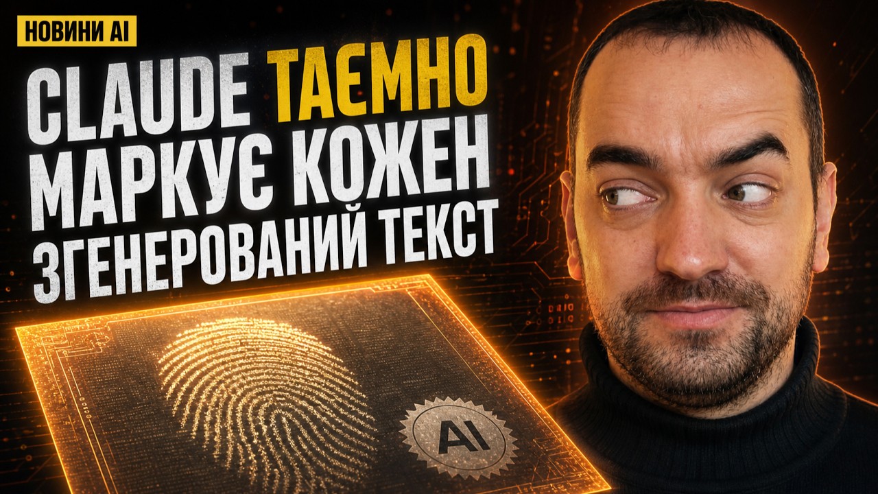 НОВИНИ AI: Кожен текст, який пише Claude, тепер лишає слід