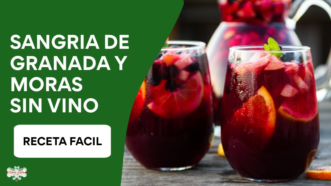 SANGRIA DE GRANADA Y MORAS - SIN VINO