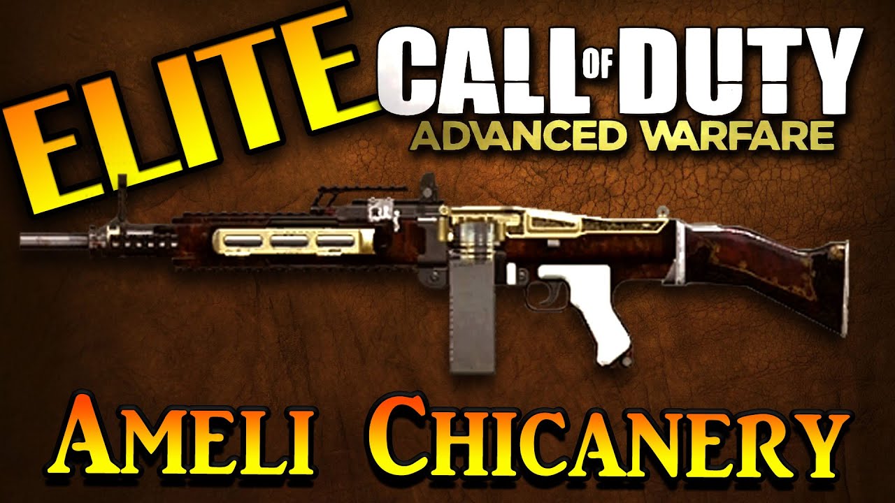 COD Advanced Warfare MULTIPLAYER gameplay - ELITE GUN 