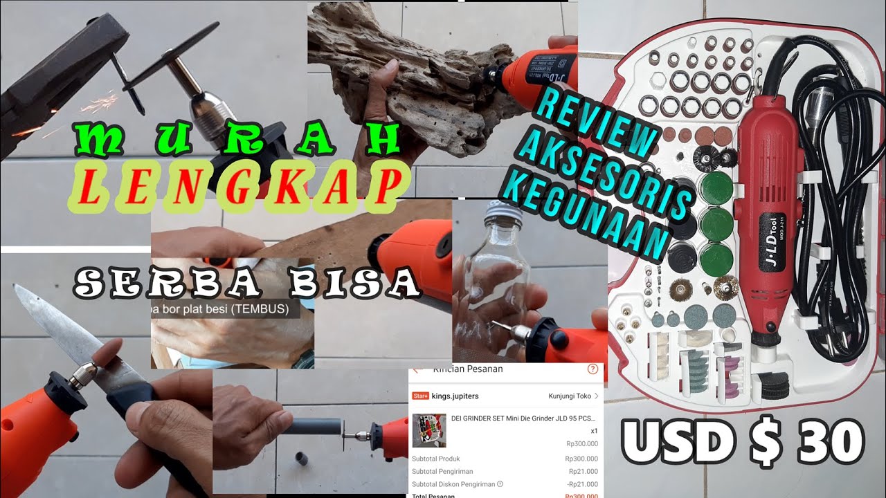 Mini die grinder bagus murah merk JLD || Mini die grinder brand JLD