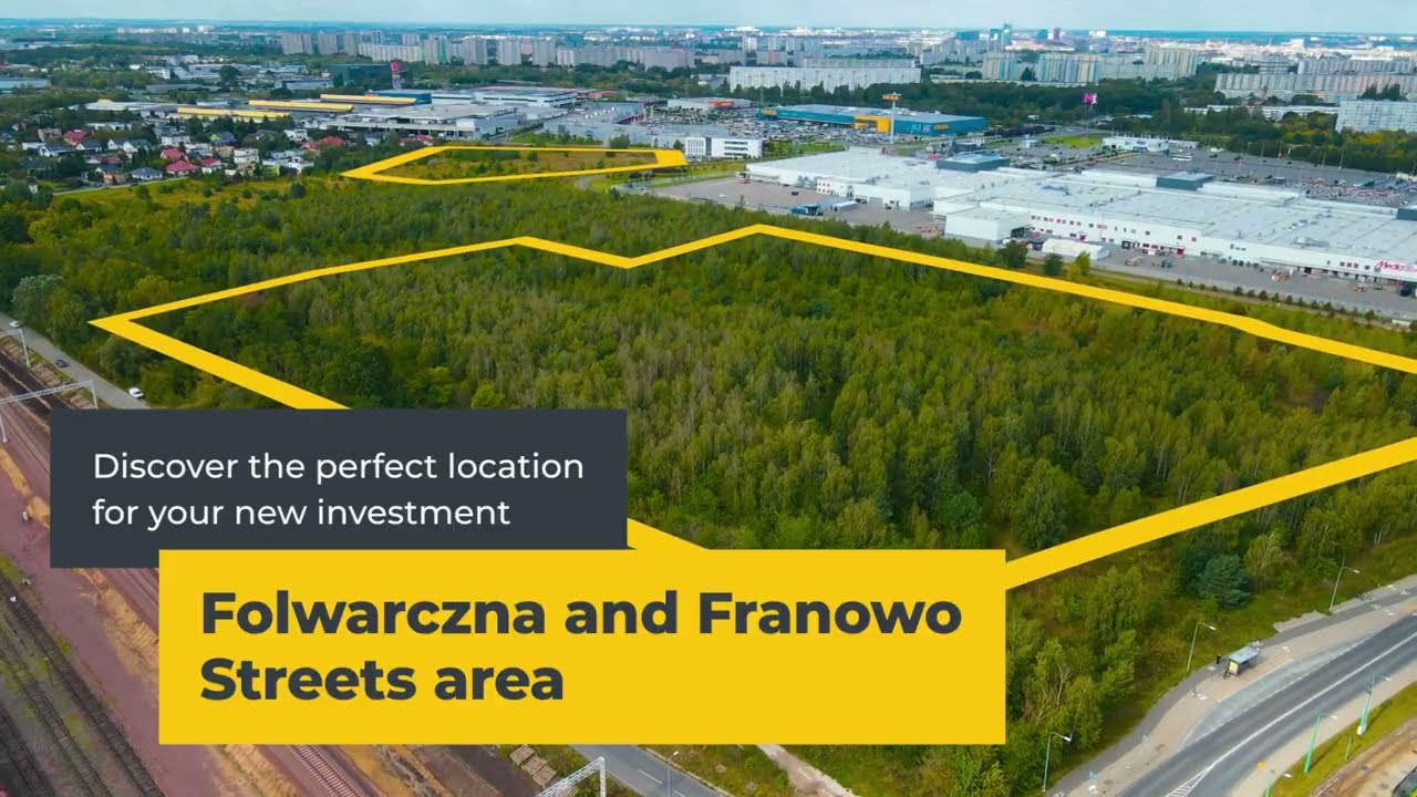 Folwarczna and Franowo streets area