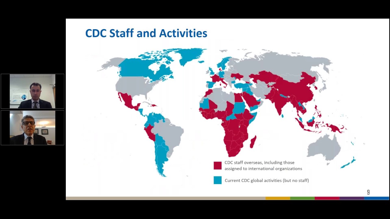 Webinar: Global Health at the Centers for Disease Control and Prevention (CDC)