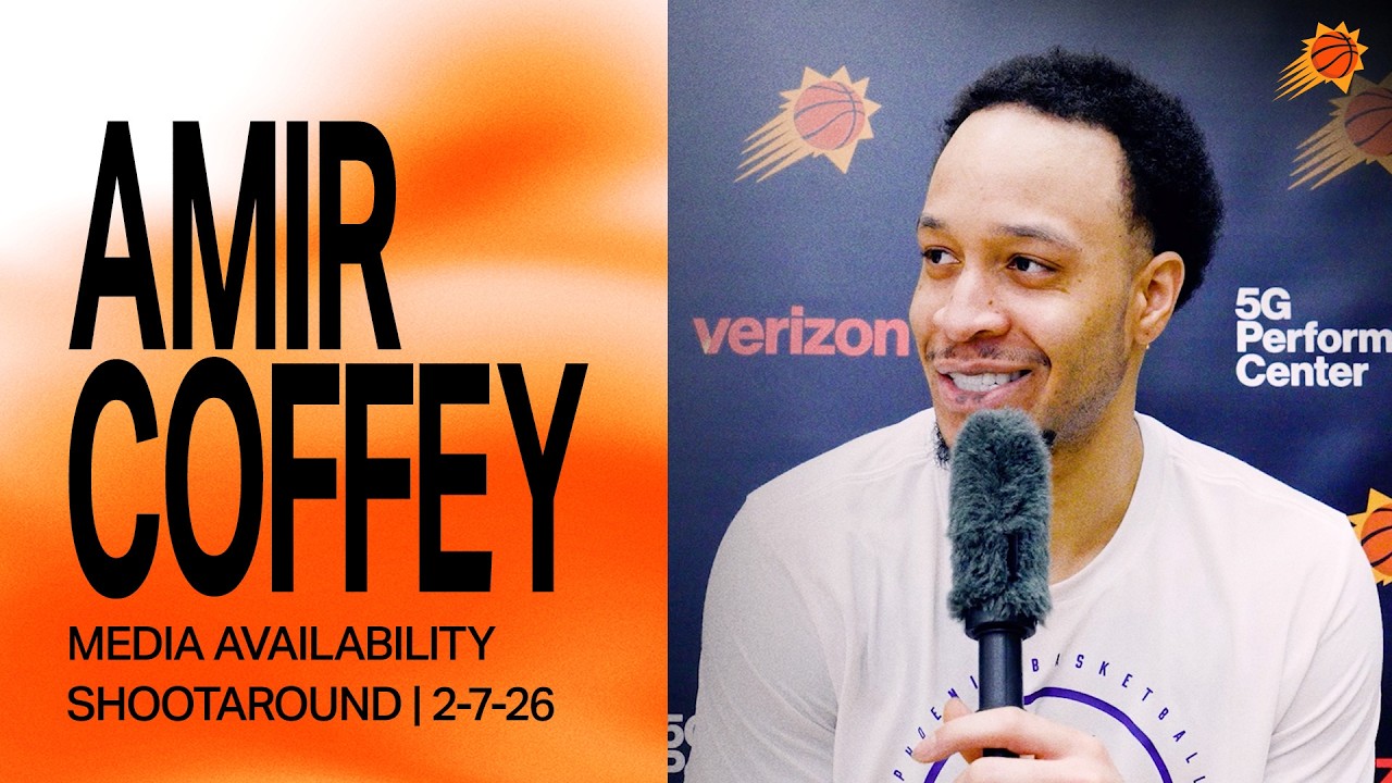 Amir Coffey Shootaround Media Availability | Phoenix Suns 2-7-26