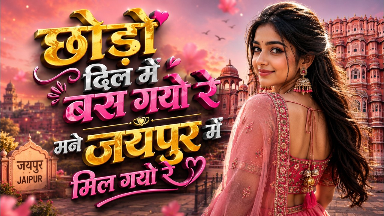 छोड़ो दिल में बस गयो रे मने जयपुर में मिल गयो रे | Rajasthani Love Song