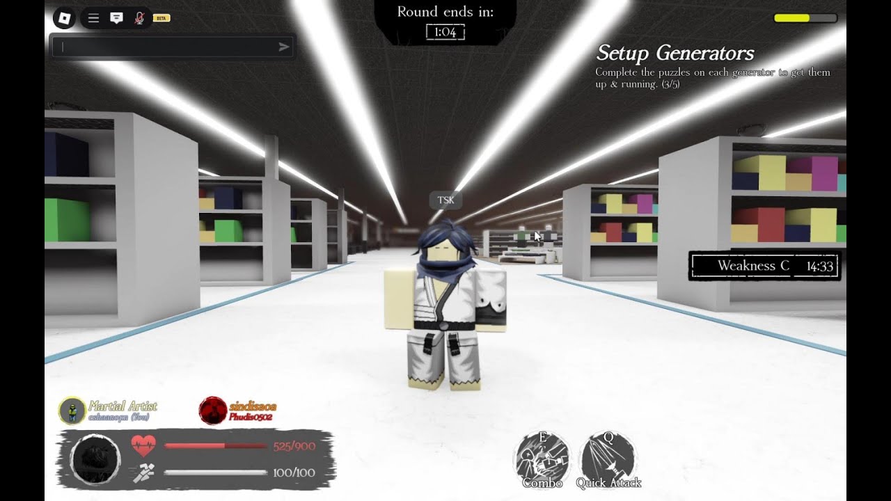 killing all admin killers with martial artist in roblox jokesaken