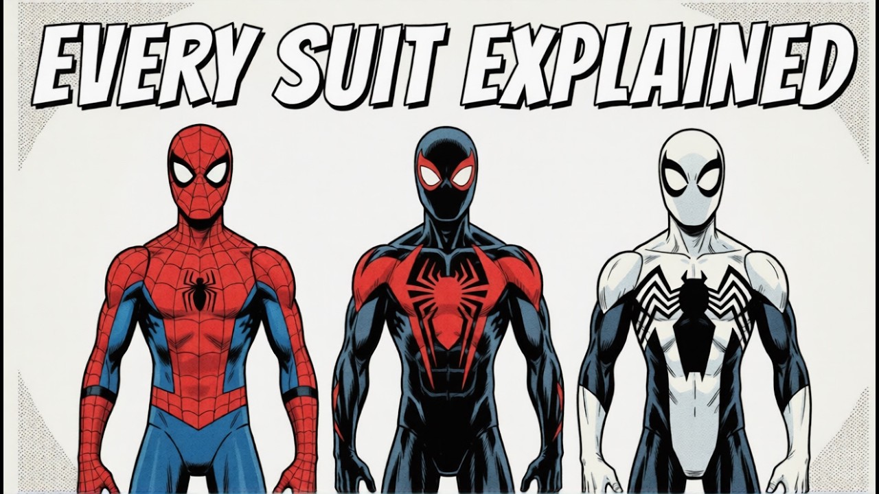 All spiderman suits explained in 5 minutes (Pt. 1)
