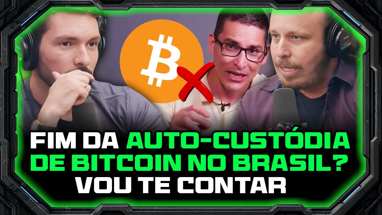 FIM DA AUTO-CUST&Oacute;DIA DE BITCOIN NO BRASIL? Com Bruno Perini, Malu e  Felipe SantAna no Os S&oacute;cios