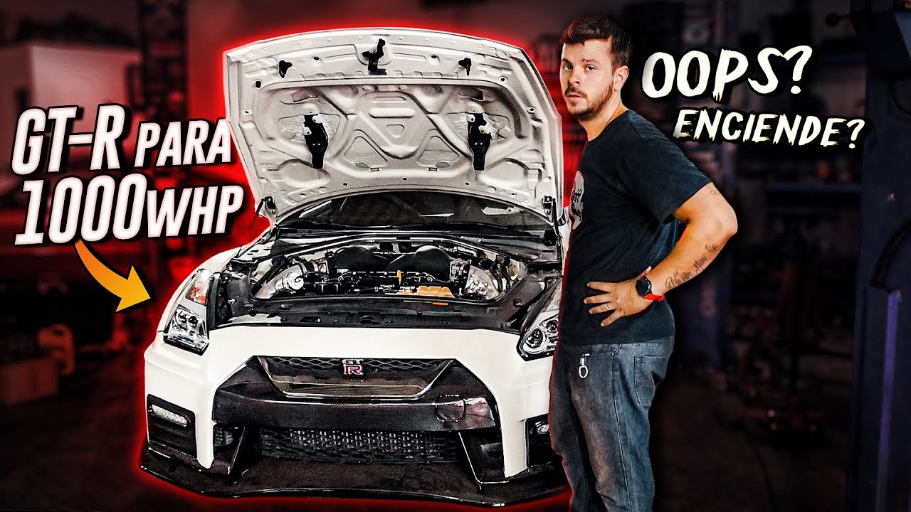 PROYECTO GT-R R35 de 1000 CABALLOS! - LO ENCENDEMOS Y... ¿QUEDÓ BIEN EL MOTOR FORJADO?