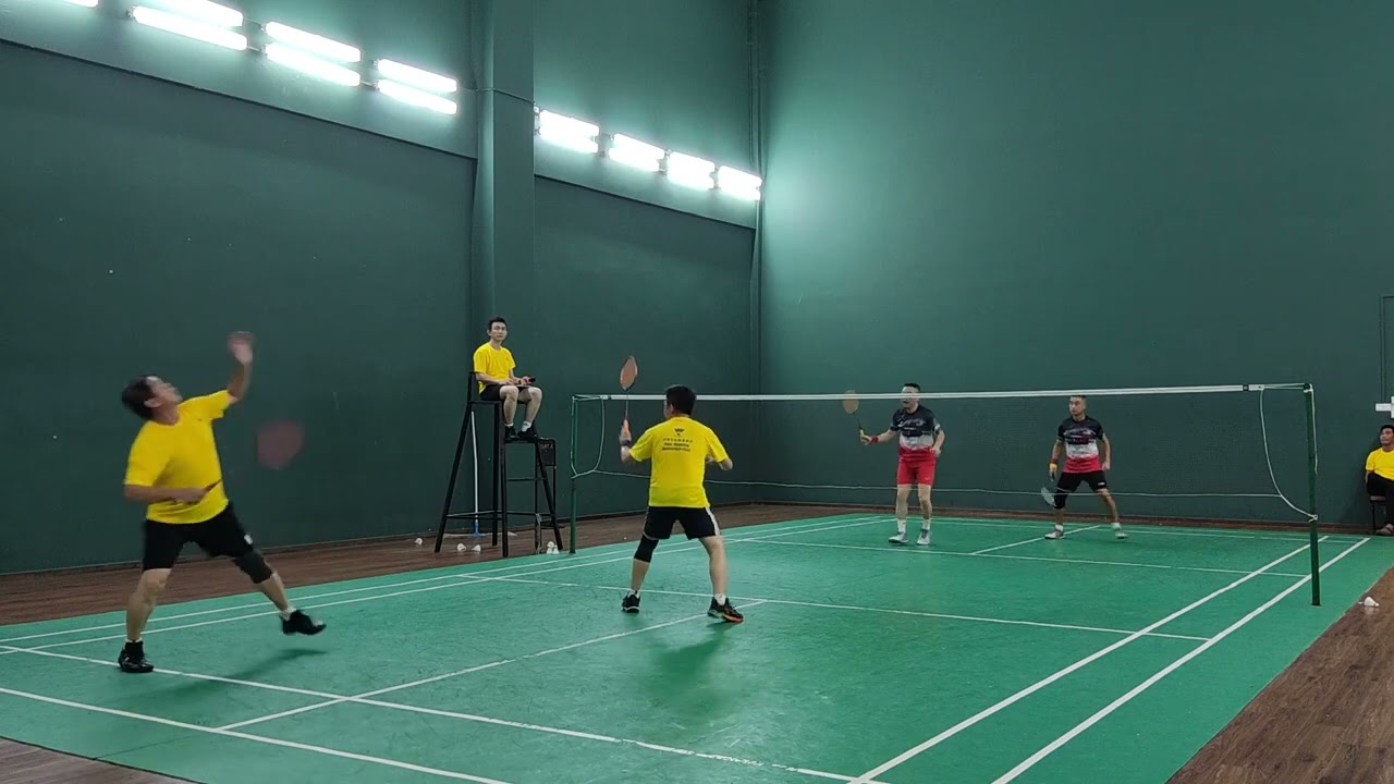 Badminton Otai Otai Exhibition Match - Chua Keng Soon / Kenny Ng Inn Sin Vs Ken Tan / Lee Sai Foh