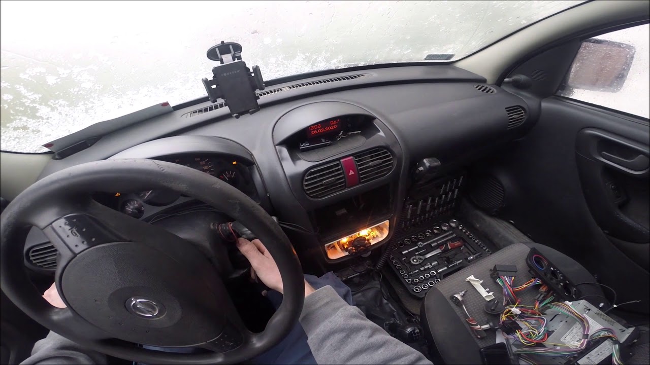 #2 Sam naprawiam. Jak samemu naprawić podświetlenie wentylatorów? OPEL Corsa C / Combo C
