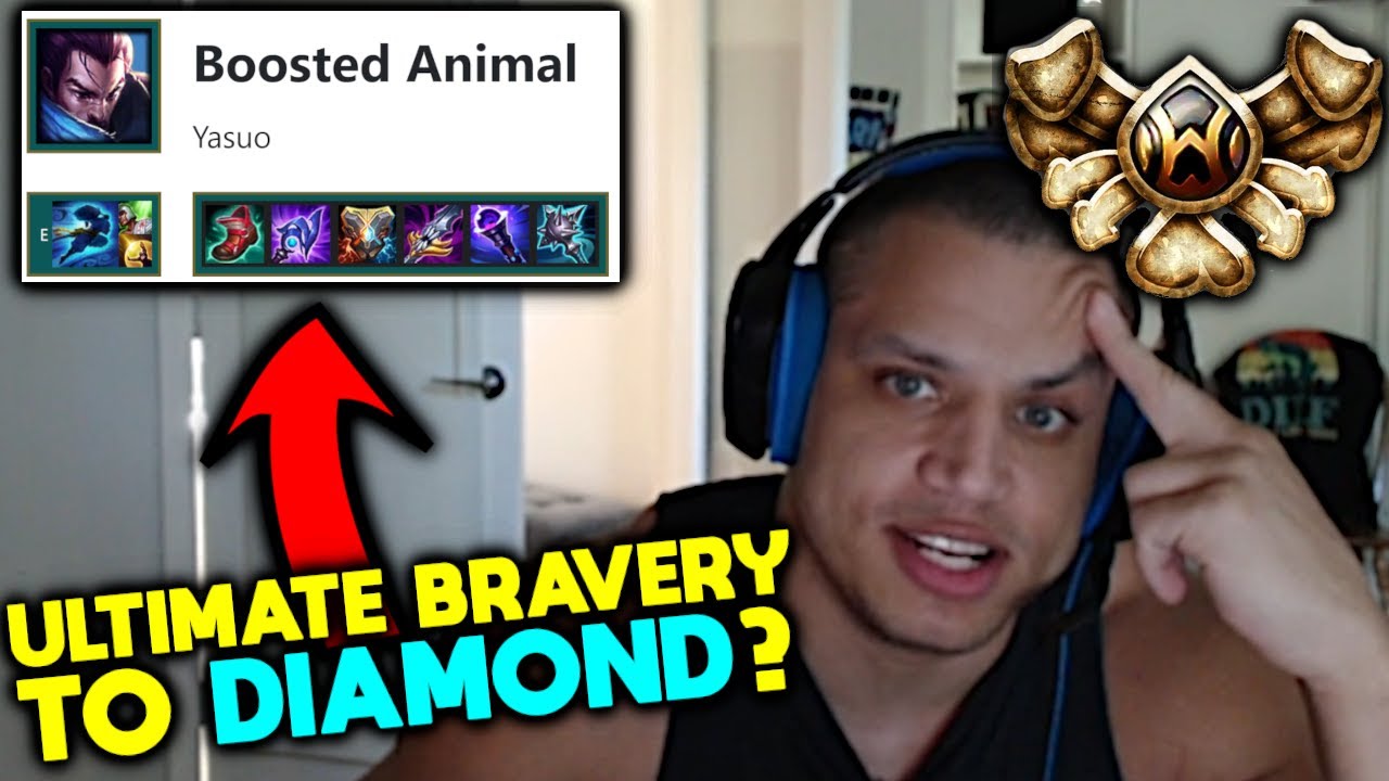 Tyler1 on Ultimate Bravery to Diamond Challenge