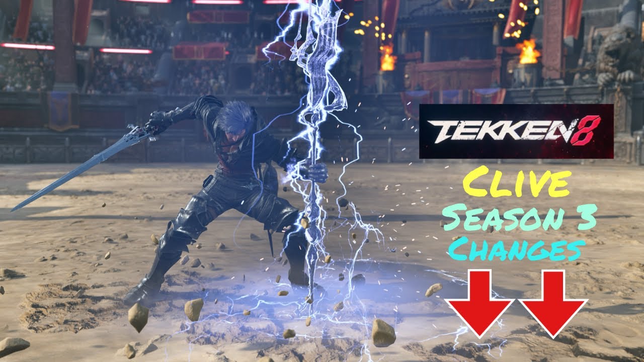 Tekken 8 Clive Season 3 changes (nerfs and useless new move???) 