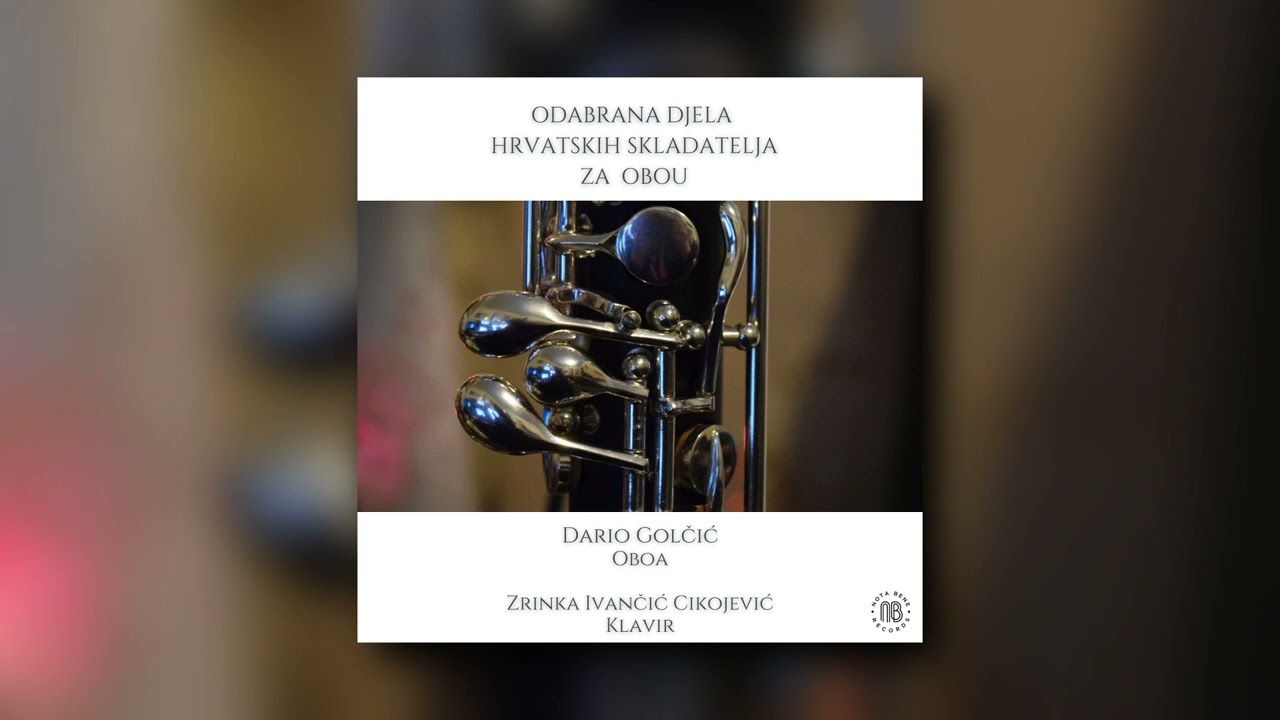 M. Miladin - Sonata za obou i glasovir br.2: I. Allegro molto