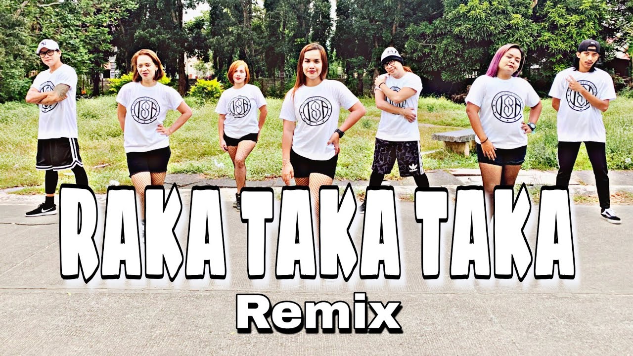 RAKA TAKA TAKA ( Dj Rowel Remix ) - Dance Trends | Dance Fitness | Zumba