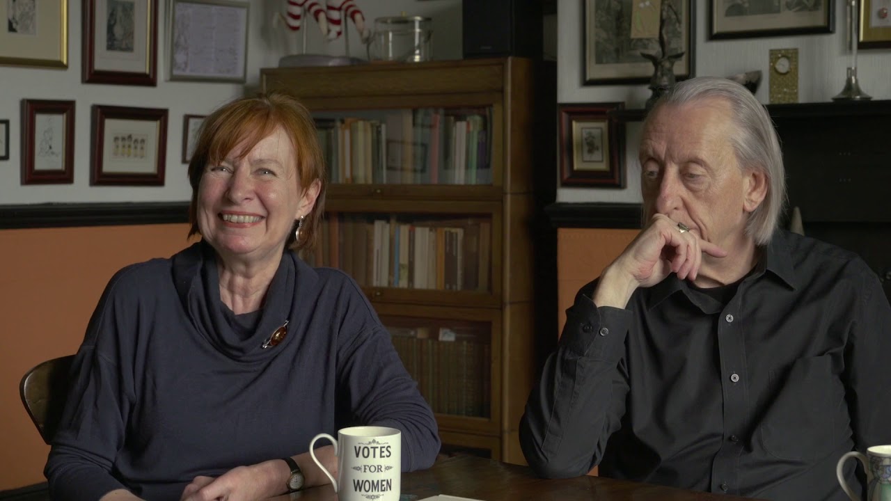 In the Studio with Bryan and Mary Talbot