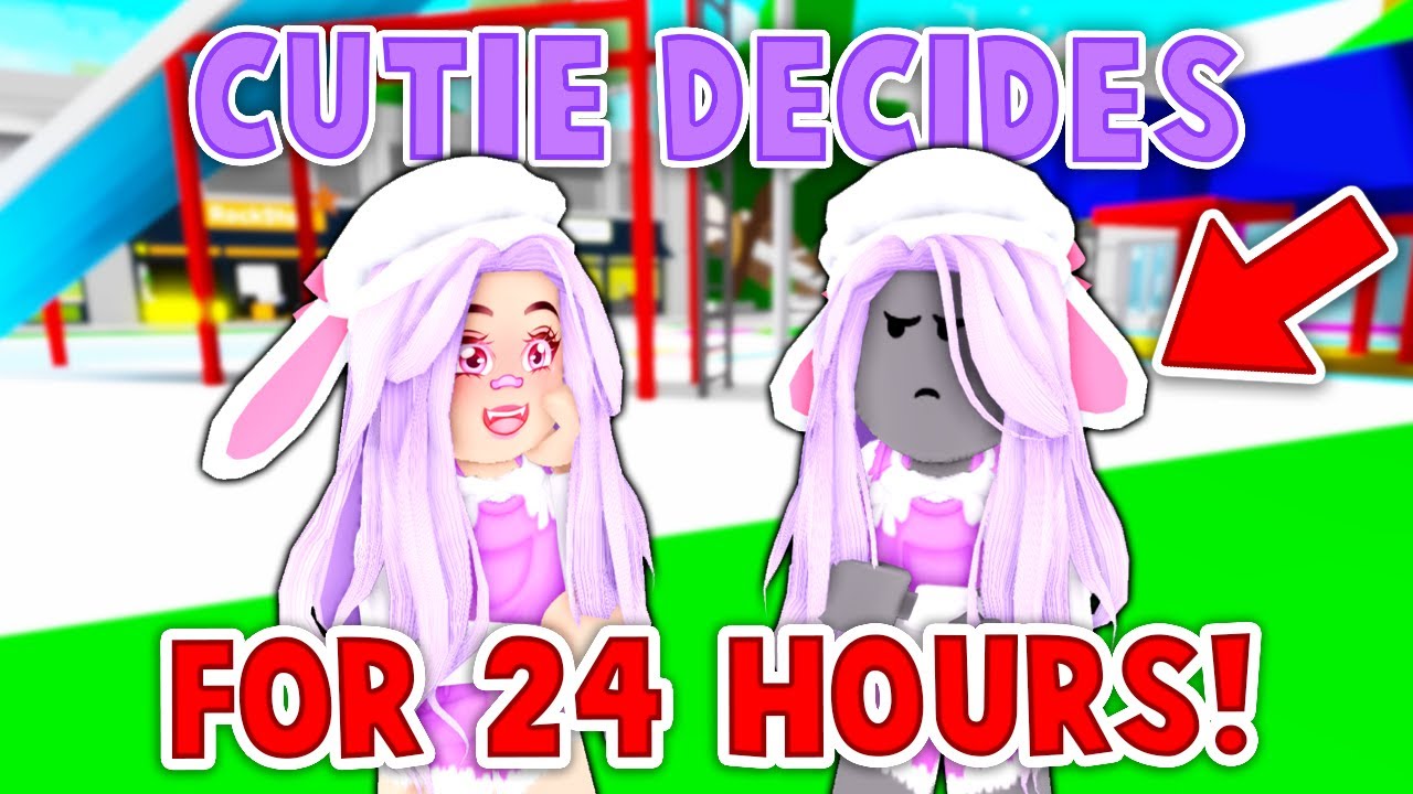 Cutie DECIDES What I Do For *24 Hours* In Brookhaven! (Roblox)
