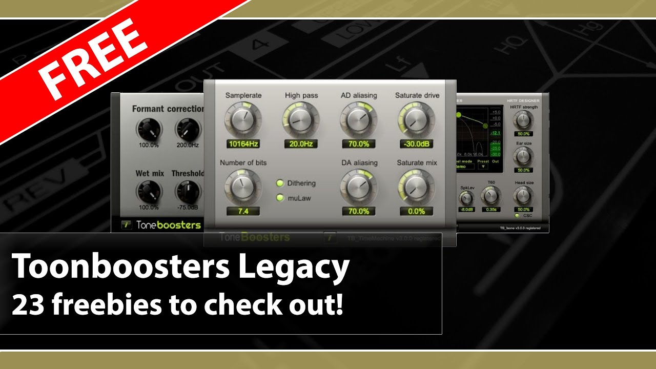 ToneBoosters - Legacy free bundle