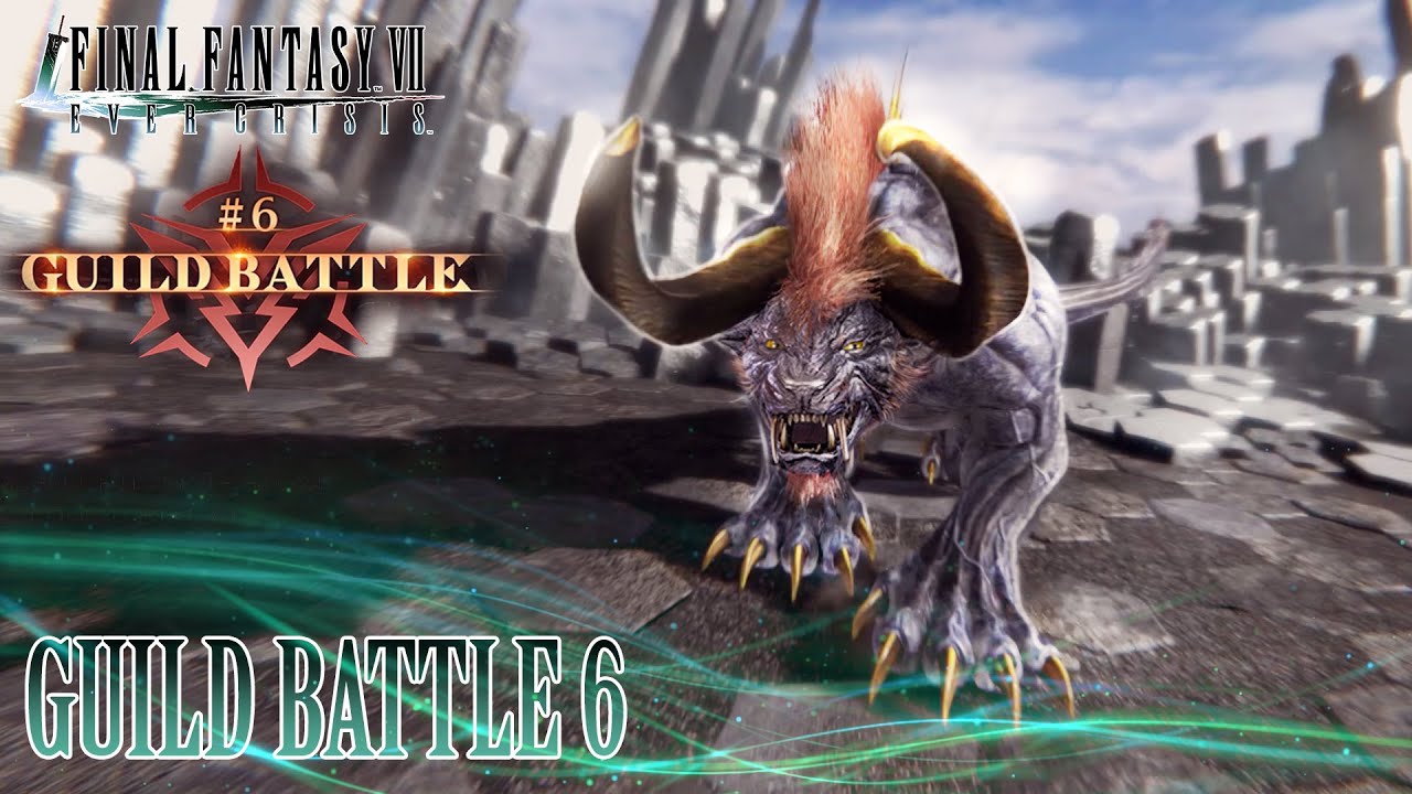 Guild Battle 6: Behemoth King event overview and guide || Final Fantasy VII Ever Crisis