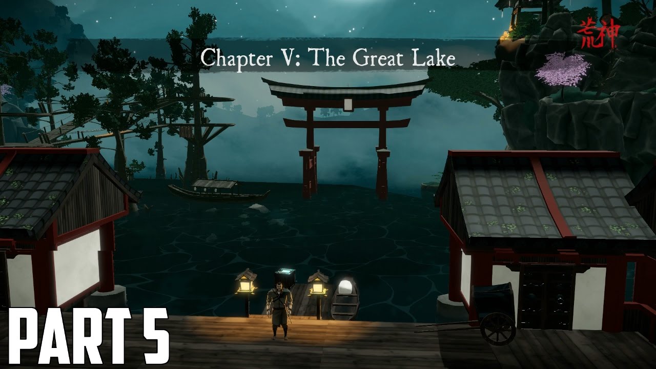 Aragami - 100% Walkthrough Part 5 [PS4] – Chapter 5: The Great Lake (Oni/Yurei Medals)
