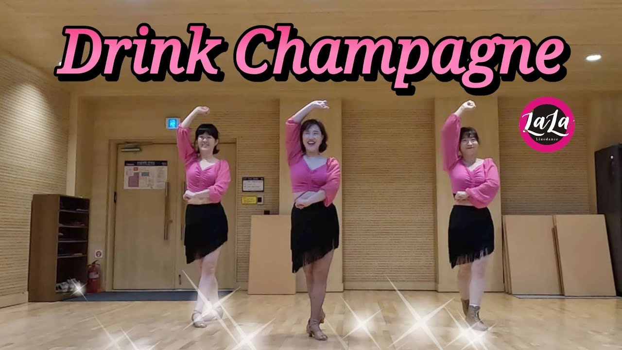Drink Champagne linedance/드링크 샴페인 라인댄스/김라윤 라라라인댄스 