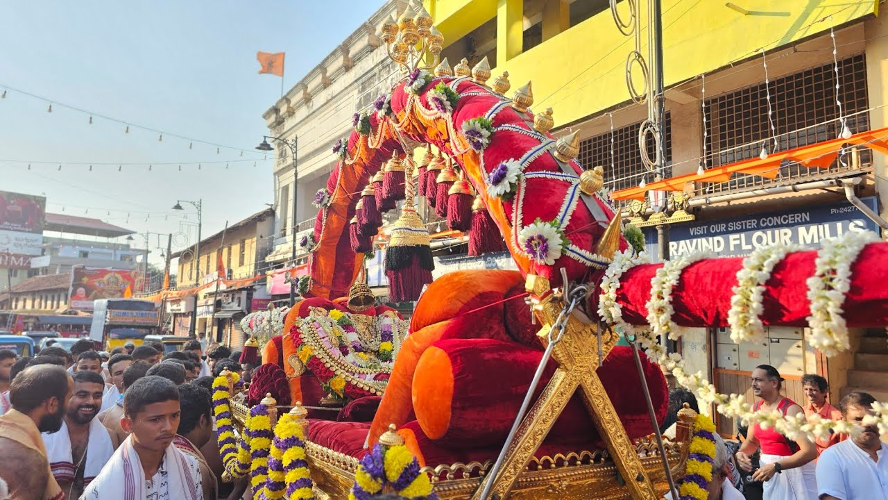 Sahasra Kumbhabhisheka - 2026 | Day-5 | Swarna Pallanki Hagalotsava | Venkataramana Temple, Manglore