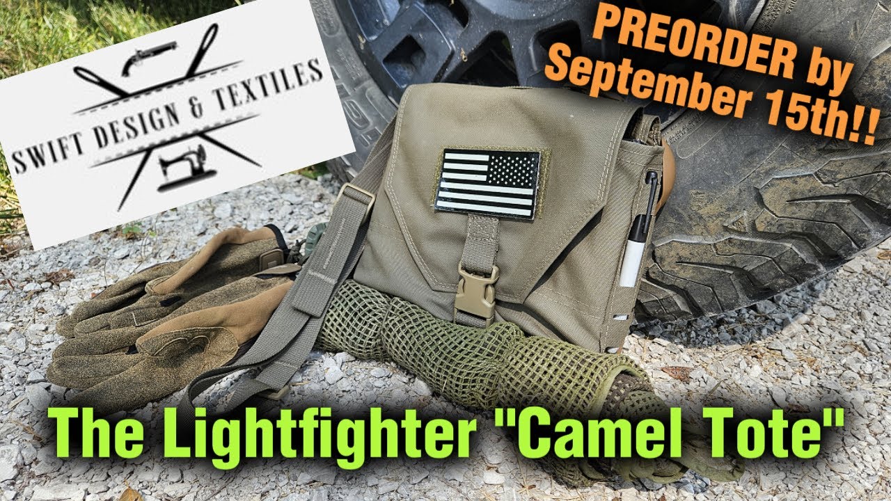 Lightfighter Patrol Bandolier | The 'Camel Tote' by Swift Designs & Textiles