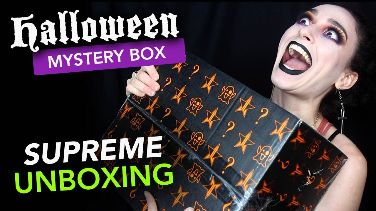 JEFFREE STAR SUPREME HALLOWEEN MYSTERY BOX UNBOXING | 2019