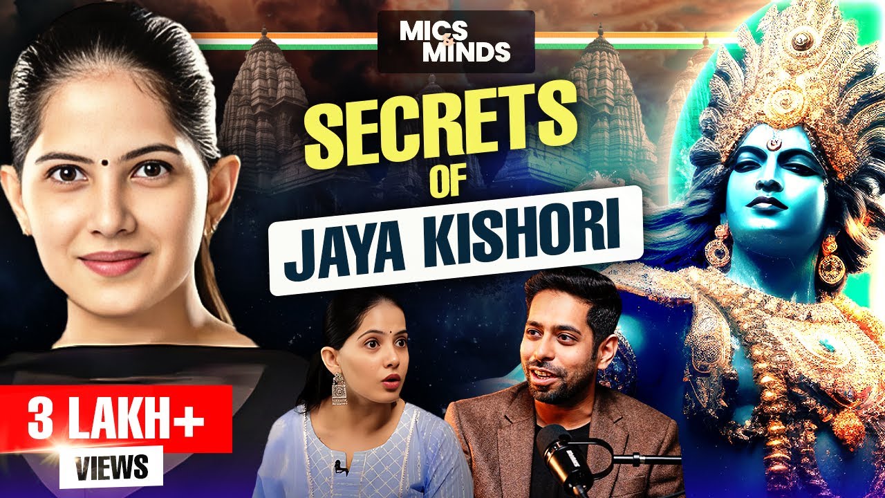 Raw and Real: JAYA KISHORI Full Inspiring Podcast |  @himeeshmadaan @GunjanShouts | Mics and Minds