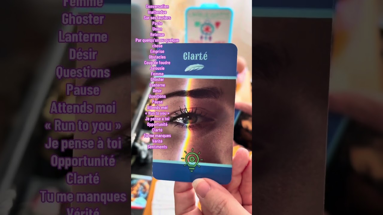 🔮 Une conversation inattendue va t’apporter de la clarté 💡￼