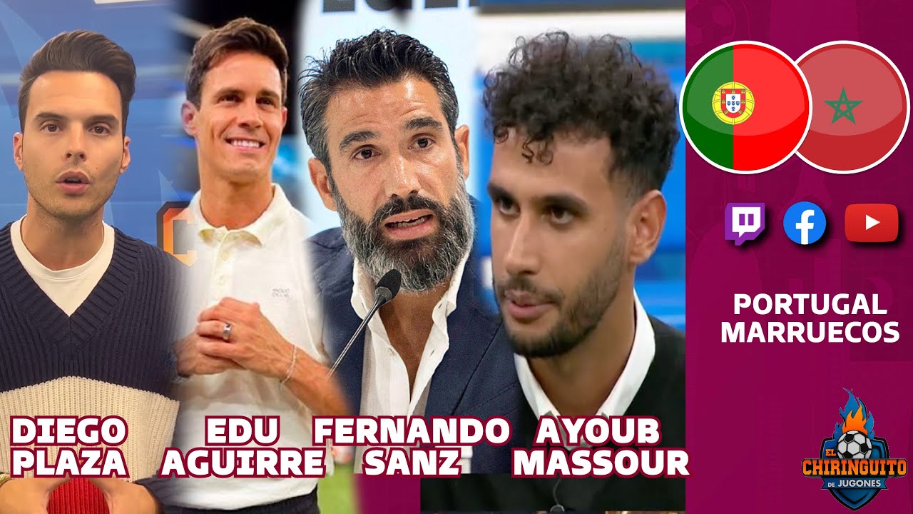 🔴 DIRECTO | 🇵🇹PORTUGAL - MARRUECOS 🇲🇦 | CUARTOS DE FINAL EN CHIRINGUITO LIVE