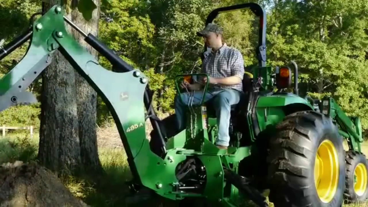 Removal and Installation - John Deere 485A Backhoe