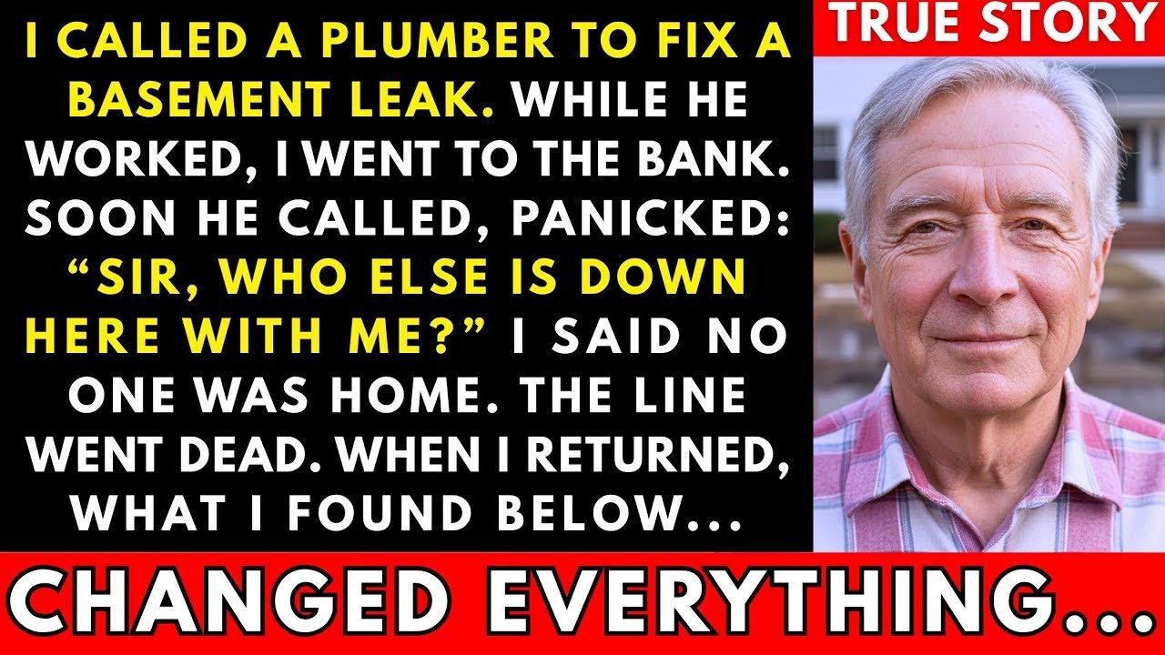 I Called A Plumber To Fix A Basement Leak — Then He Warned Me   Don't Come Back Home   True Story